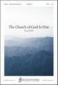 The Church of God Is One SATB choral sheet music cover